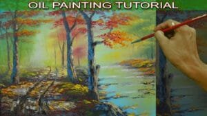 Jm Tutorial Oil Landscape Painting Tutorial with Palette Knife-Autumn Road by JM ...