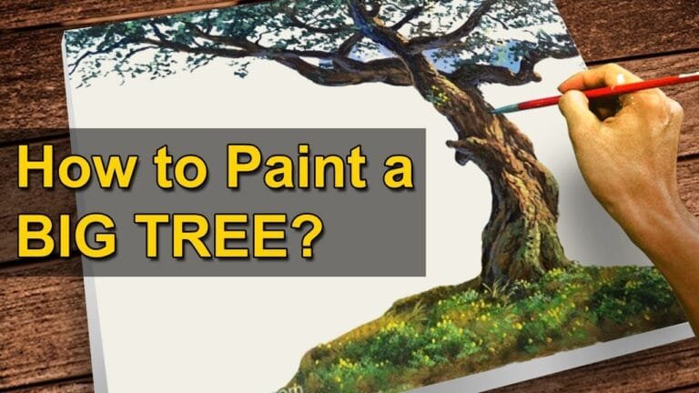 How to Paint a Big Tree in Acrylics – Step-by-Step Tutorial | JMLisondra